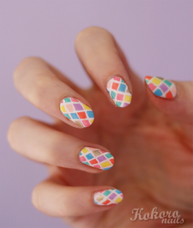 Colorful Check for Summer