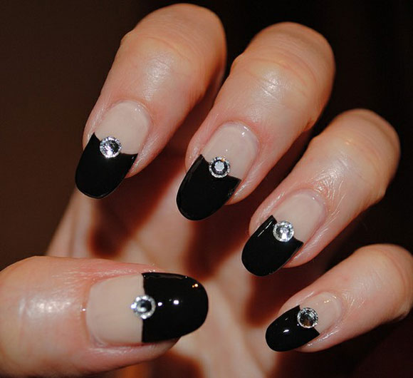 Elegant Black Design with Jewels