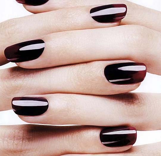 Elegant Reverse Ombre Gradient Effect