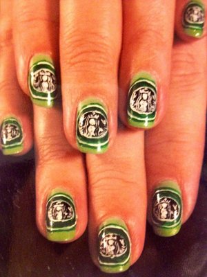 Elite Starbucks Nail Elegance