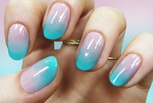 Everyday Delicate Blue Over Pink
