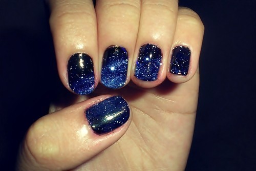 Glistening Polished Galaxy Look