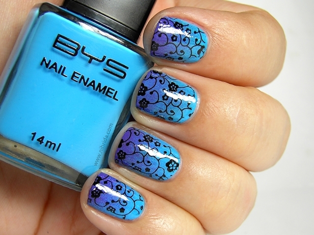 Go Floral with Dazzling Blue