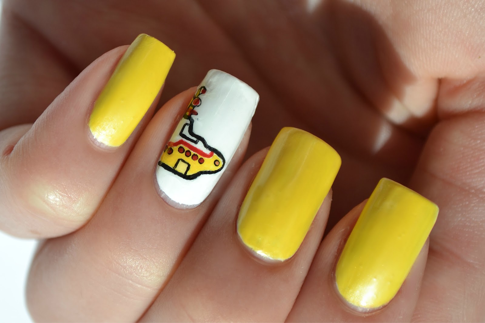 Shimmery Yellow Submarine from The Beatles