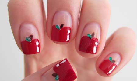 Shiny Delicious Red Apples